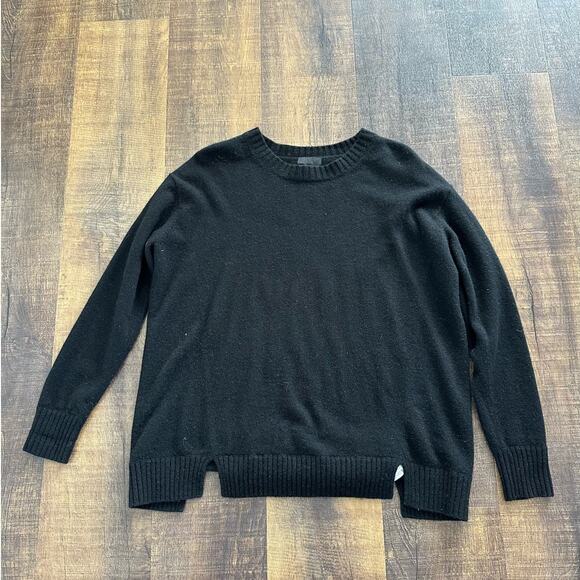 J. Crew Collection Black 100% Italian Cashmere Size Small - Picture 9 of 9